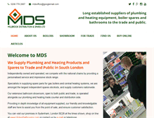 Tablet Screenshot of mdssales.co.uk